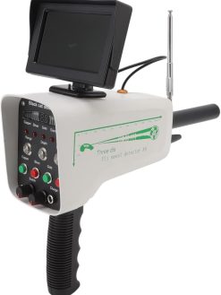 Metal Treasure Scanner, Metal Locator Microcomputer Control Chip Strongest 30m Depth Precise Positioning Efficient Intelligent for Prospecting (UK Plug)