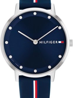 Tommy Hilfiger Women's Blue Dial Stainless