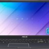 Asus Vivobook GO 15 Slim Laptop | Intel Celeron N4500, Intel HD Graphics, 4GB RAM, 128g eMMC, 15.6"HD Display, Win11 - Star Black [E510KAB-BR1140WS]