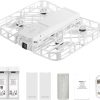 HOVERAir X1 Self-Flying Camera, Pocket-Sized Drone HDR Video Capture, Palm Takeoff, Intelligent Flight Paths, Follow-Me Mode, Foldable Action Camera with Hands-Free Control White (Combo Plus)
