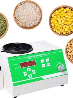 Automatic Seed Counter Machine, Electronic Soybean Seeds Counter, Microcomputer Control, Adjustable Speed, With Preset Self-Stop Function, for Counting Grains For Various Seed Shapes