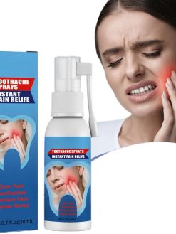 Rapid Relief Toothache Spray 20ml Rapid Relief for Tooth Pain, Soothing Gum Inflammation, Tooth Sensitivity, Tooth Decay, Instant Soothing Action, Soothe Toothache Due to Cavities