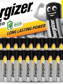 Energizer AAA Batteries, Alkaline Power Batteries, 24 Pack