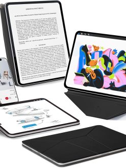 MOFT Dynamic Folio for iPad mini (6th Gen) & iPad mini (A17 Pro) - Jet Black