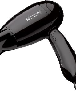 Revlon RVDR5305 Folding Travel Hair Dryer - Compact and Light Weight - 1200 Watts - Black