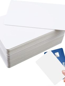 40 Pcs NFC Cards, Blank NFC Tags NTAG215 Cards, Rewritable NFC Business Cards White NFC Chip 215 Cards, 504 Bytes Memory NFC Tag Compatible with Android and NFC Enabled Mobile Phones Devices
