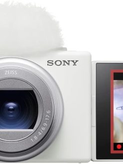 Sony ZV-1 II Vlog Camera for Content Creators and Vloggers - White