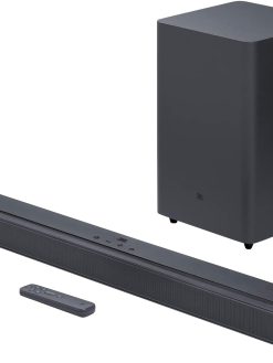 JBL Bar 2.1 Deep Bass (MK2) - 2.1 Channel soundbar with Wireless subwoofer (6.5’’), 300W Max Output, Bluetooth Enable (Black)