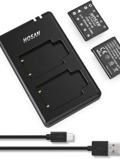 NP-45 NP-45S Camera Battery (2-Pack) Set for Fujifilm NP-45 45A 45B 45S Fujifilm FinePix XP20 XP22 XP30 XP50 XP60 XP70 XP80 XP90 XP130 XP140 T350 T360 T400 T500 T510 T550 T560 JX500 JX520 JX550 JX580