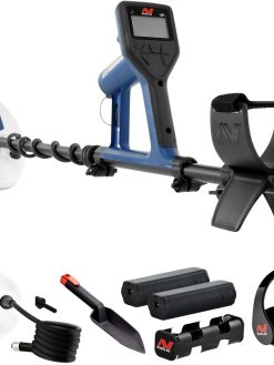 Minelab Gold Monster 1000 Metal Detector with 2 Waterproof Coils + 2 Rechargeable Li Ion Battery