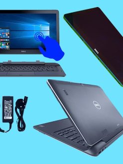 DELL Latitude 7350 13.3-Inch Detachable Laptop Tablet | M5 Processor | 8GB RAM | 256GB SSD | Touchscreen | Windows | 2-in-1 Convertible Notebook for Office, Study & Travel - Renewed