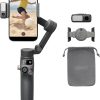 DJI Osmo Mobile 7P Gimbal Stabilizer for iPhone, Android, Native Tracking, 3-Axis Phone Gimbal, Built-in Extension Rod & Tripod, Phone Charging, UAE Version with Official Warranty Support