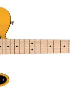 Fender Squier Sonic Telecaster® Electric Guitar, Maple Fingerboard, Black Pickguard, Butterscotch Blonde