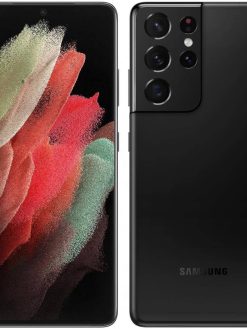 SAMSUNG (Refurbished) Galaxy S21 Ultra 5G (SM-G998U1 256GB 12GB RAM, Phantom Black)