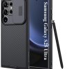 Samsung Galaxy S25 Ultra Case Cover Nillkin Camshield Pro Case With Slide Camera Lens Protection PC Back & TPU Frame Bumper Protection for Samsung Galaxy S25 Ultra (Black, Samsung Galaxy S25 Ultra)