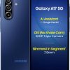 Samsung Galaxy A17 5G Blue (8 GB RAM / 256 GB Storage) Android Smartphone | With Charger | 6x OS Upgrades, Large Display, 50MP OIS Camera | Indian Version