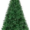 Christmas Tree Small 4ft NIBEMINENT Pine Needles Artificial Christmas Trees 120CM,500 Full Branches Tips Xmas Holiday Tree for Home and Office Small Spaces,Easy Assembly Metal Stand