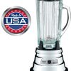 Waring Commercial BB900G 1/2 HP Chrome Bar Blender with 40-O