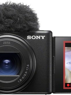 Sony ZV-1M2 Vlog Camera | Digital Camera (Wide Angle Zoom Lens, Adjustable Display for Vlogging, 4K Video, Multidirectional Microphone) Black