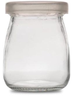 Trishi Transparent Glass Storage Jars with Airtight Lids – Set of 3, 100 ml Multipurpose Food Jars for Spices, Condiments, Snacks, Pantry & Fridge Use, Glass Storage Container for Kitchen & Home Uses