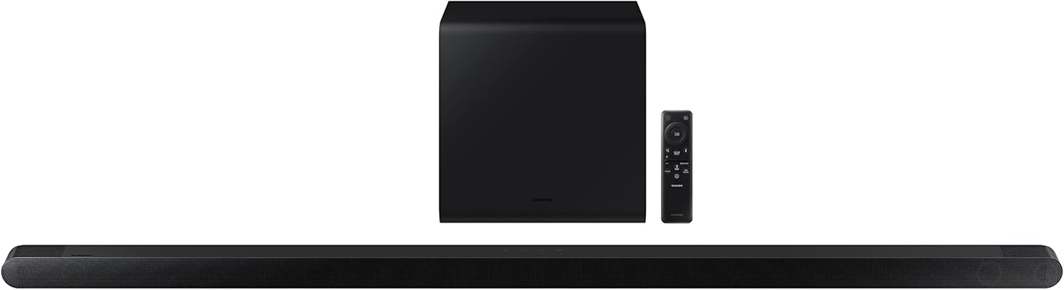 Samsung 3.1.2ch Wireless Soundbar With Dolby Atmos/dts Virtual:x 2 Up-firing Speakers In-built Subwoofer Bluetooth Connectivity - HW-S800B/ZN