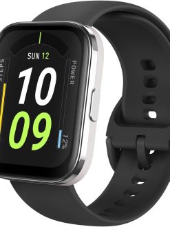 Amazfit Bip 5 Core Smart Watch for Men Women 46mm, 11-Day Battery, Fitness Activity Tracker with 120+ Sports Modes, Heart Rate & Sleep Monitor, for Android Phone & iPhone, Water Resistant, Black