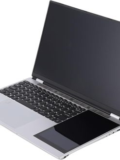 Luqeeg 15.6 Inch Double Screen Laptop, 1920x1080 HD 16GB Fingerprint Unlock Laptop N5105 Processor Laptop Computer with Astylus Supports 10 11 System (16GB+1TB