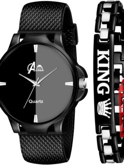 Acnos® Premium Digital Men's Watch (Multicolour Dial Multi Colored Strap)