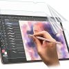 Lukione 2 Pack Paper Screen Protector - Compatible with Samsung Galaxy Tab S7 FE 2021 / S7 Plus / S8 Plus 12.4 inch, Anti Glare Writing Smooth Screen Film for S-Pen