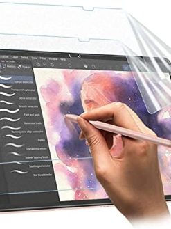 Lukione 2 Pack Paper Screen Protector - Compatible with Samsung Galaxy Tab S7 FE 2021 / S7 Plus / S8 Plus 12.4 inch, Anti Glare Writing Smooth Screen Film for S-Pen
