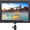 FEELWORLD FW759 Camera Monitor 7” HD 1280x800 Field Video LCD IPS Screen 1200:1 High Contrast Ratio for Steady Cam, DSLR Rig, Camcorder Kit, Handheld Stabilizer