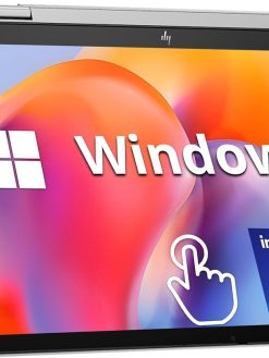 HP Envy x360 2-in-1 14" FHD Touchscreen Laptop, Intel Core i7-1355U, 16GB RAM, 1TB SSD, Backlit KB, 5MP Camera, Fingerprint Reader, Intel Iris Xe Graphics, Wi-Fi 6E, Win 11, Silver, 32GB USB Card