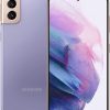 Samsung Galaxy S21 5G Android Smartphone | SM-G991U | 128GB Storage | 6GB RAM | SIM Free Unlocked | 5G Mobile Phone | Phantom Violet | (Renewed)